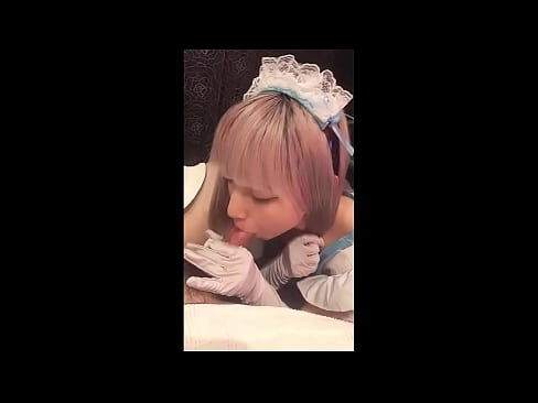 ❤️ Јапонски идол [мајука], француска слугинка, дел 1, млечка и кретен лосион ❤ Анално видео кај нас ❤